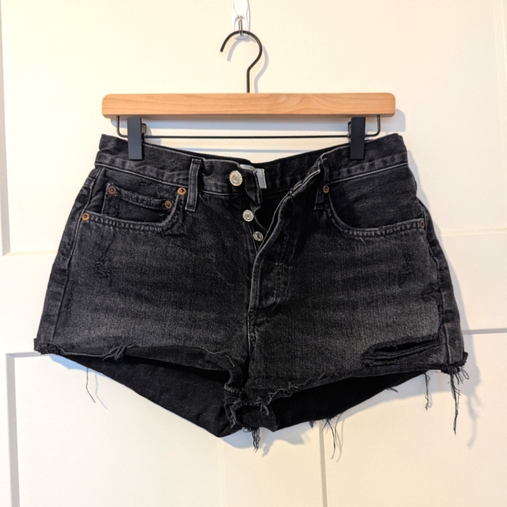 Agolde Parker Shorts - Picture 2 of 9
